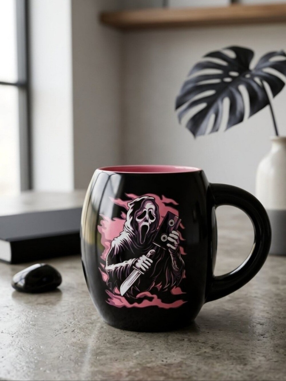 Ghostface "Is This a Scary Movie?" Ceramic Mug – Collector's Edition (20 oz.)